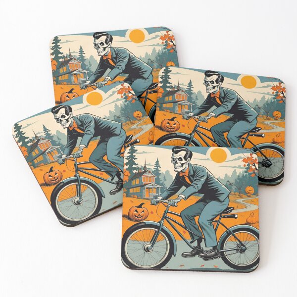 Item preview, Spooky Halloween MTB Ride Through Darkness designed and sold by GrizzlyCollective.