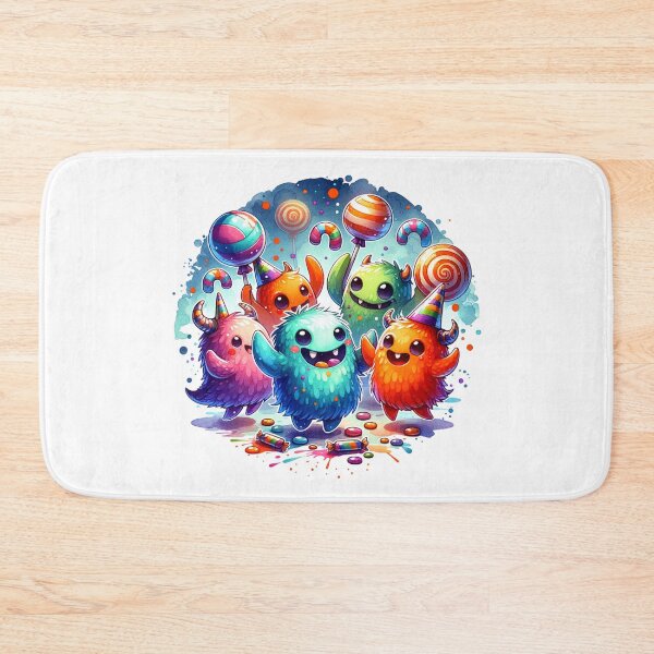 Item preview, Cute Monsters and Candy Party designed and sold by TessaraDesigns.