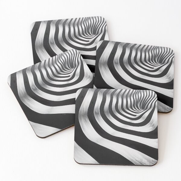 Item preview, Optical - Black & White Optical Curvy designed and sold by KootenayDesigns.