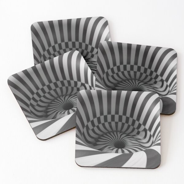 Item preview, Optical - Black & White Optical Cyclone designed and sold by KootenayDesigns.