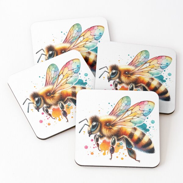 Item preview, Vibrant Honeybee designed and sold by TessaraDesigns.