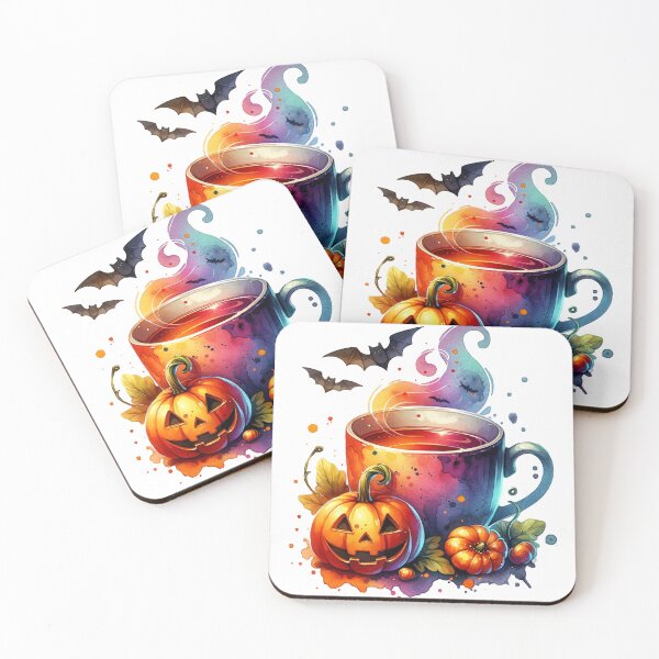 Item preview, Halloween Tea Time designed and sold by TessaraDesigns.