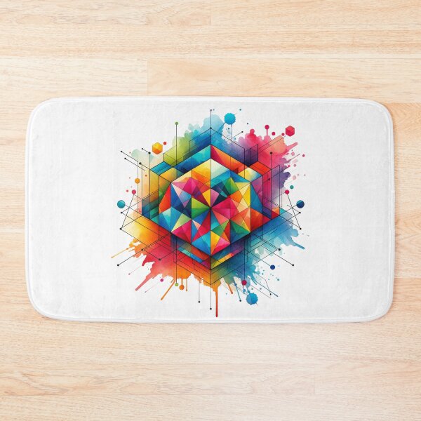 Item preview, Geometric Explosion of Color designed and sold by TessaraDesigns.