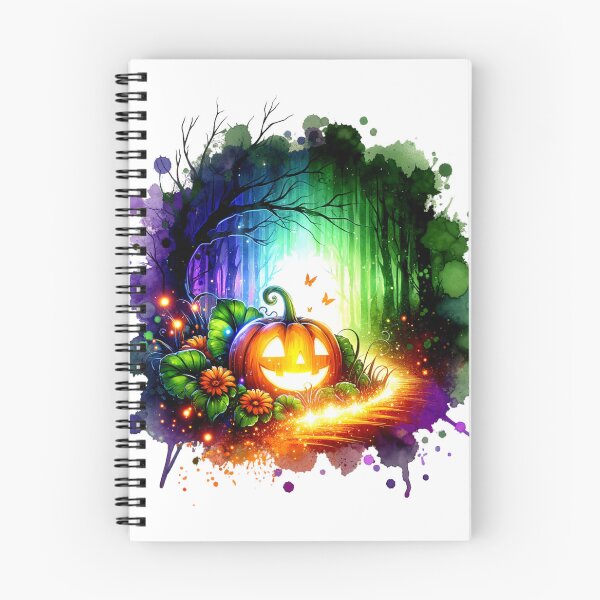 Item preview, Enchanted Pumpkin Forest designed and sold by TessaraDesigns.