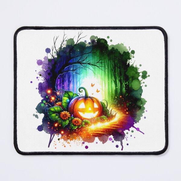 Item preview, Enchanted Pumpkin Forest designed and sold by TessaraDesigns.