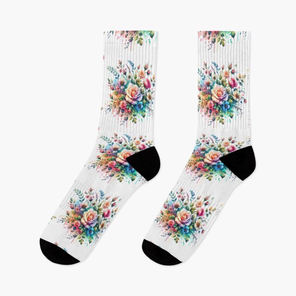 Artikelvorschau, Blumenstrauß mit leuchtenden Farben entworfen und verkauft von TessaraDesigns.