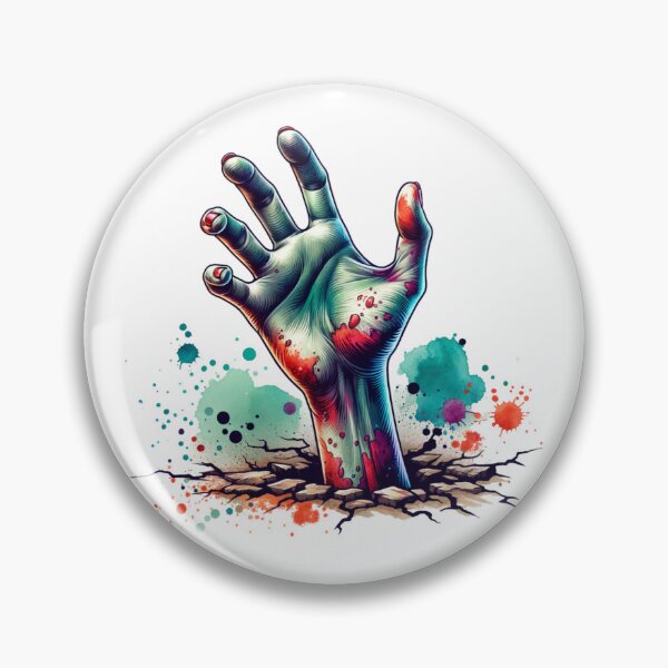 Item preview, Zombie Hand Rising from the Grave designed and sold by TessaraDesigns.
