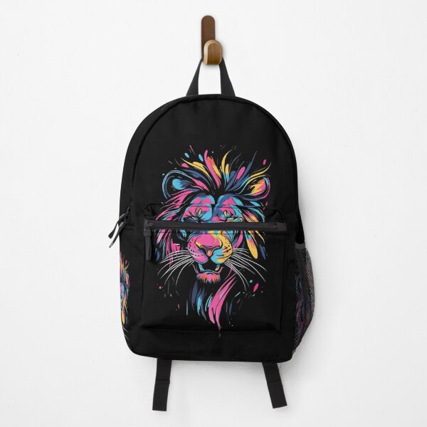 Item preview, Vibrant Abstract Lion Art Illustration designed and sold by LoveLaxmi Arts.