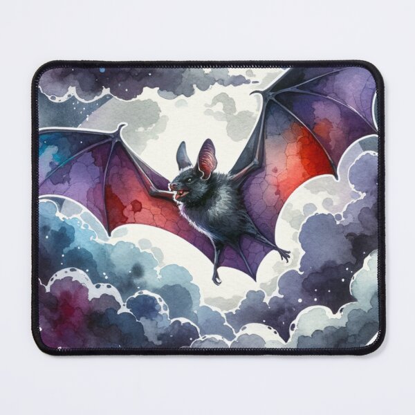 Item preview, Bat in the Moonlit Night Sky designed and sold by TessaraDesigns.