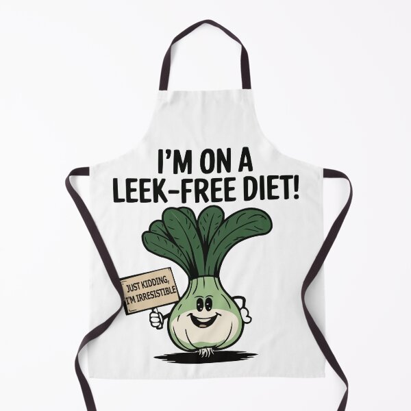 Item preview, I'm on a leek-free diet! designed and sold by gittuska11.