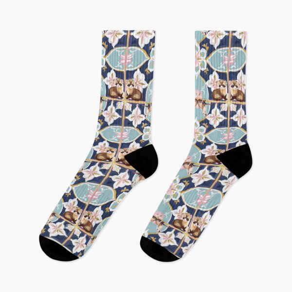 Item preview, Ferret Love : Chinese Tile designed and sold by critter-cuddle.