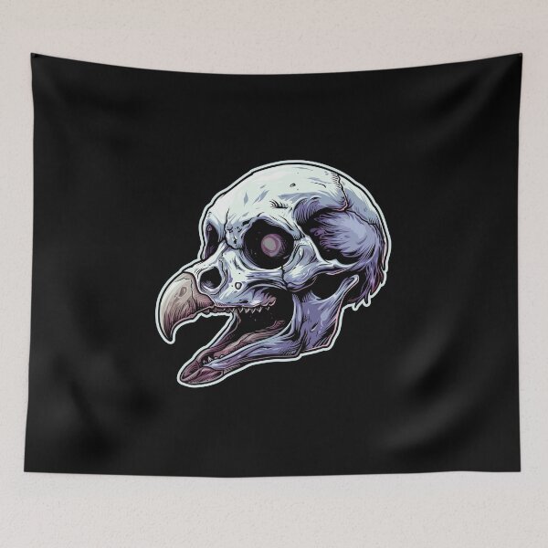 Item preview, Vulture Head Skeleton designed and sold by titanosdesign.