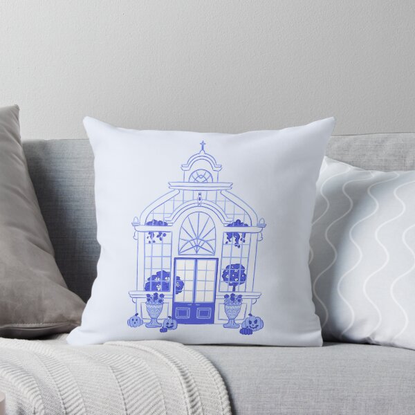 Item preview, Greenhouse with flowers and pumpkins  designed and sold by rizdrawings.