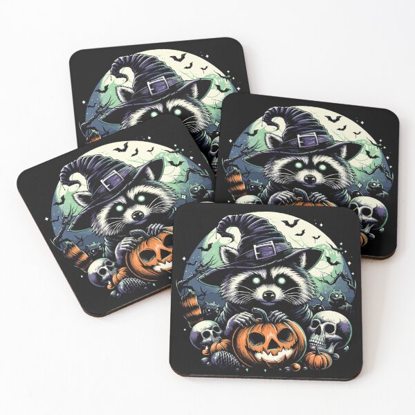 Item preview, Cute Halloween Racoon designed and sold by Nerdlight.