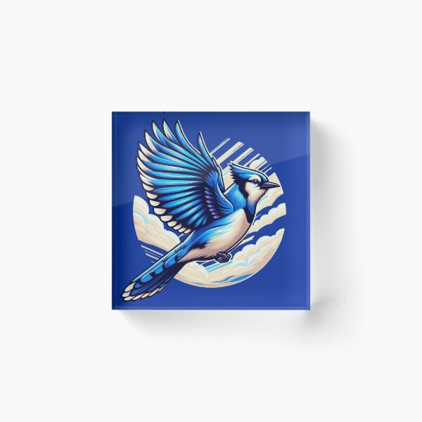 Item preview, Bold and Beautiful: The Striking Blue Jay designed and sold by communedesigns.