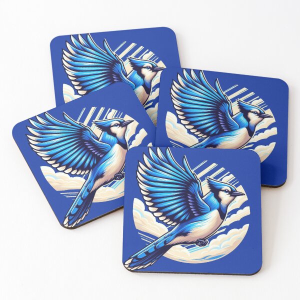 Item preview, Bold and Beautiful: The Striking Blue Jay designed and sold by communedesigns.