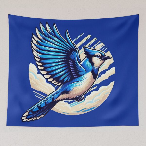 Item preview, Bold and Beautiful: The Striking Blue Jay designed and sold by communedesigns.