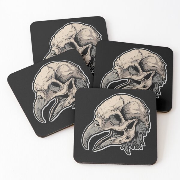 Item preview, Vulture Head Skeleton designed and sold by titanosdesign.