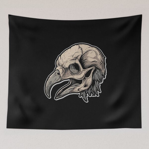 Item preview, Vulture Head Skeleton designed and sold by titanosdesign.
