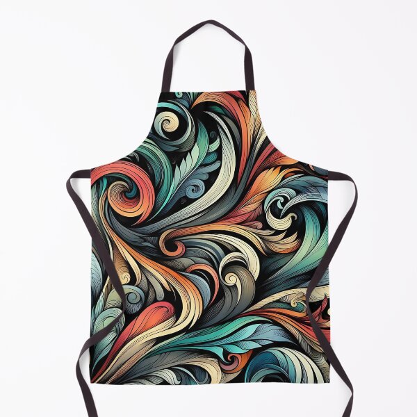 Item preview, Swirling Elegance: Abstract Pattern designed and sold by Haji Kamora.