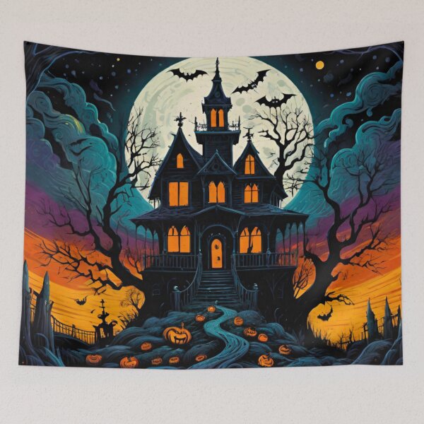 Item preview, Chilling Halloween: Eerie Spirits and Shadows designed and sold by GrizzlyCollective.