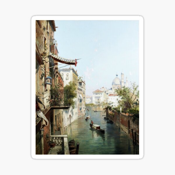 Canale San Barnaba, Venise Sticker