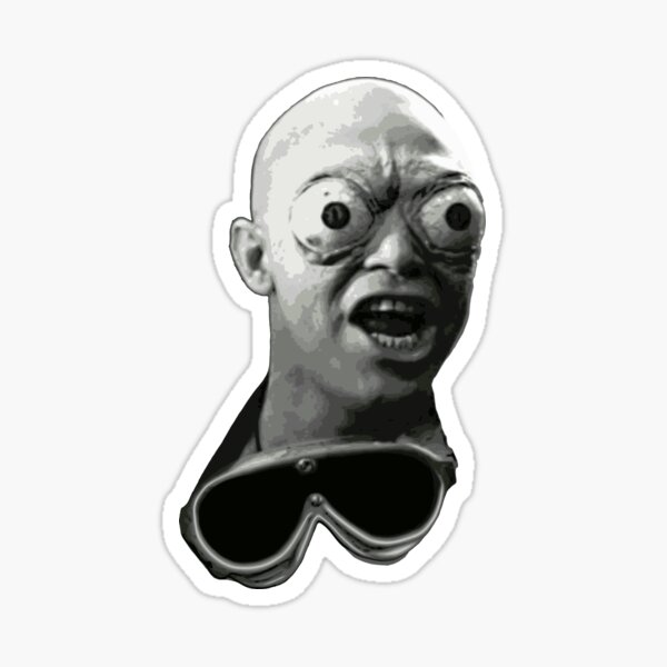 the Mutant from the Outer Limits Sticker