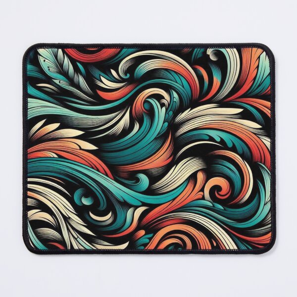 Item preview, Swirling Elegance: Abstract Pattern designed and sold by Haji  Kamora.