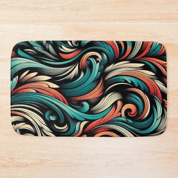 Item preview, Swirling Elegance: Abstract Pattern designed and sold by Haji  Kamora.