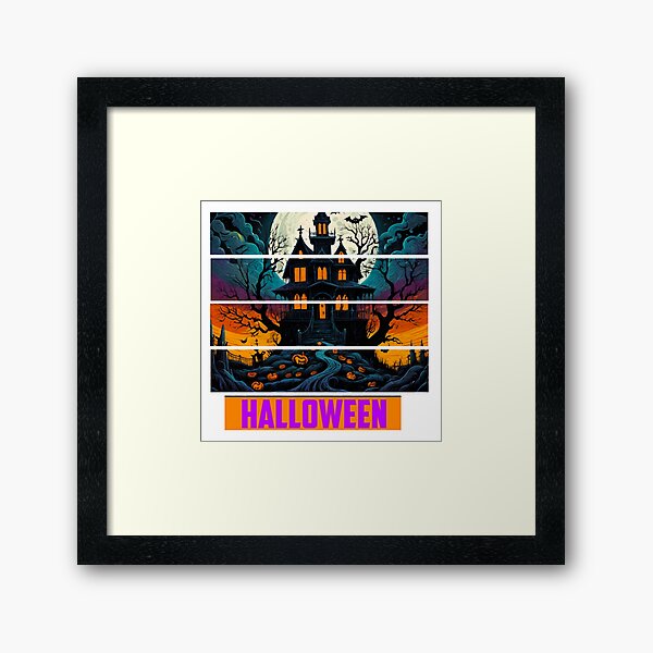 Item preview, Eerie Halloween: Haunting Scenes in the Dark designed and sold by GrizzlyCompany.