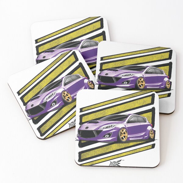 Item preview, mazda 3 mz3 hatchback purple  designed and sold by NaquashM.