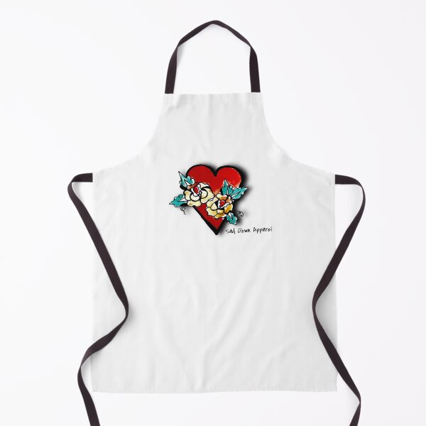 Item preview, Traditional flower and heart tattoo design designed and sold by Alicia Perrelli.