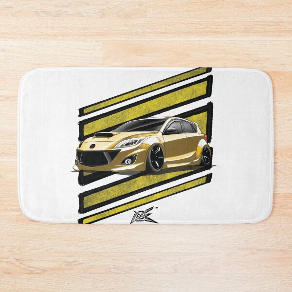 Item preview, mazda 3 mz3 hatchback yellow  designed and sold by NaquashM.