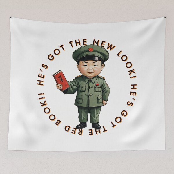 Item preview, He's Got The New Look! He's Got The Red Book!! designed and sold by ZenOfAIarts.