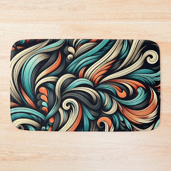 Item preview, Swirling Elegance: Abstract Pattern designed and sold by Haji Kamora.