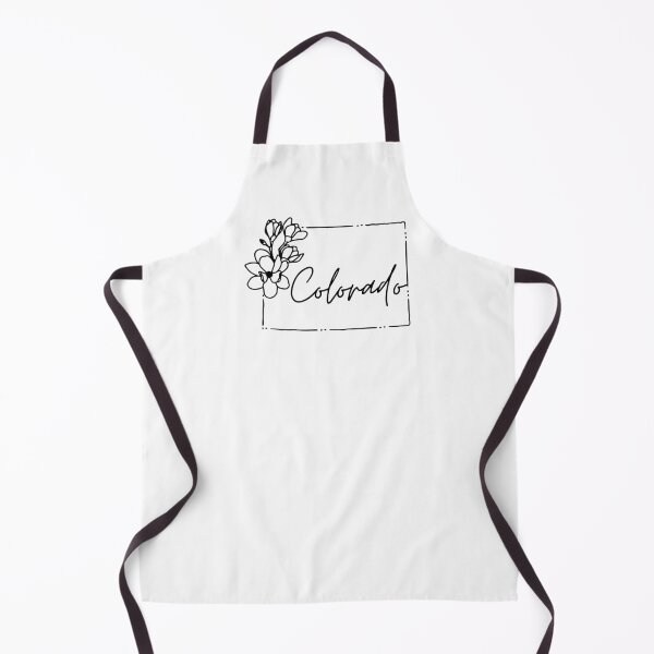 Item preview, Colorado Simple Floral Line Art designed and sold by Magnolia Valley Art.