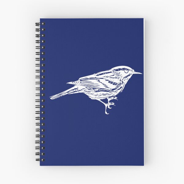 Item preview, Black-and-white Warbler White Design designed and sold by designsasstultd.