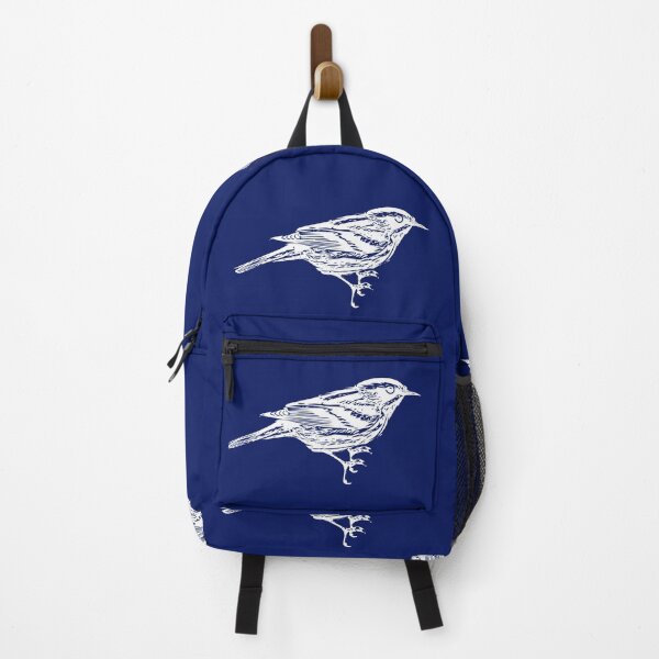 Item preview, Black-and-white Warbler White Design  designed and sold by designsasstultd.