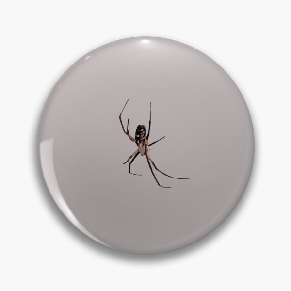 Item preview, Yellow Garden Spider Illustration – Creepy Argiope Aurantia Art for Halloween & Spider Lovers designed and sold by High School Spirit.