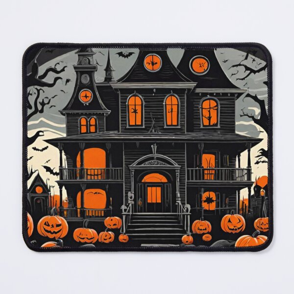 Item preview, Dark and Creepy Halloween Haunted House designed and sold by GrizzlyCollective.