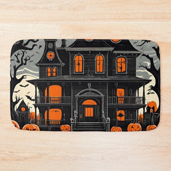 Item preview, Dark and Creepy Halloween Haunted House designed and sold by GrizzlyCollective.