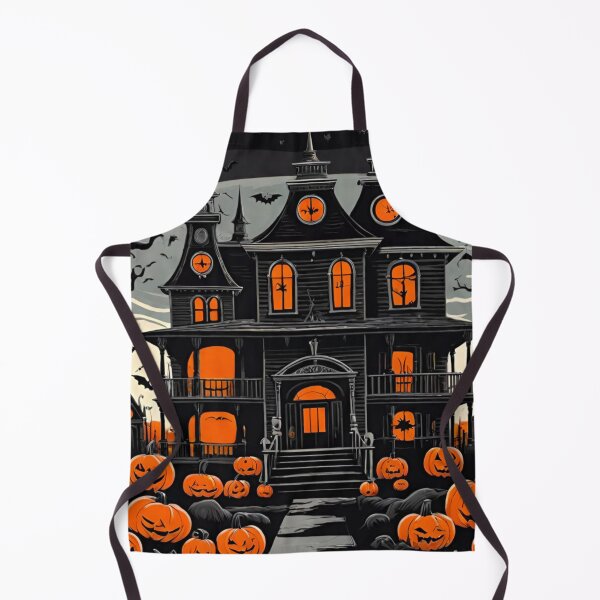 Item preview, Dark and Creepy Halloween Haunted House designed and sold by GrizzlyCollective.