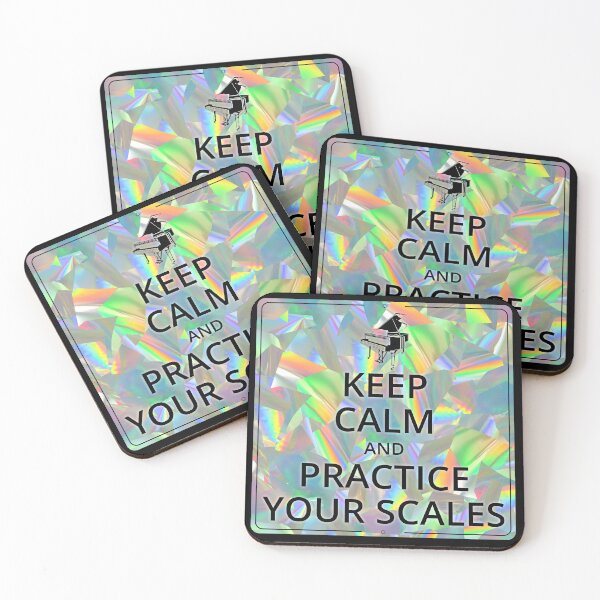 Item preview, Keep Calm and Practice Your Scales - Holo designed and sold by bloody-L.