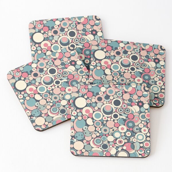 Item preview, Retro Circles Pattern designed and sold by Haji  Kamora.