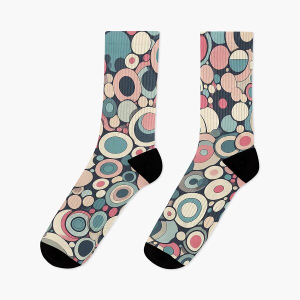 Item preview, Retro Circles Pattern designed and sold by Haji  Kamora.