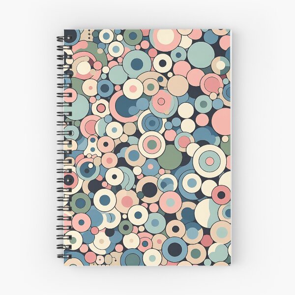 Item preview, Retro Circles Pattern designed and sold by Haji  Kamora.