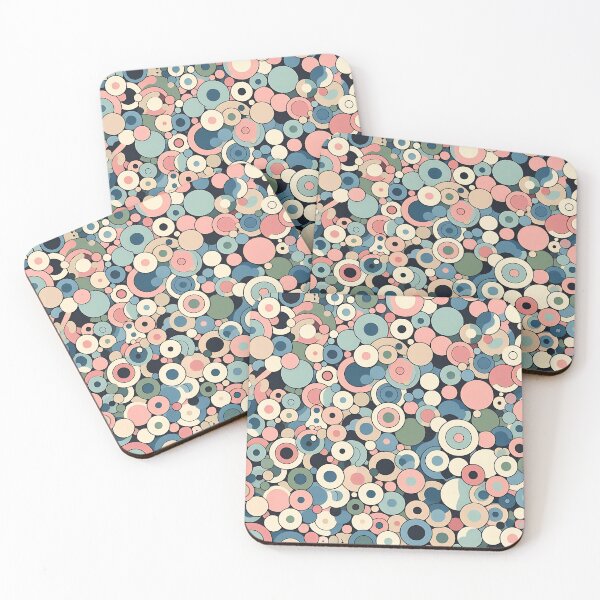 Item preview, Retro Circles Pattern designed and sold by Haji  Kamora.