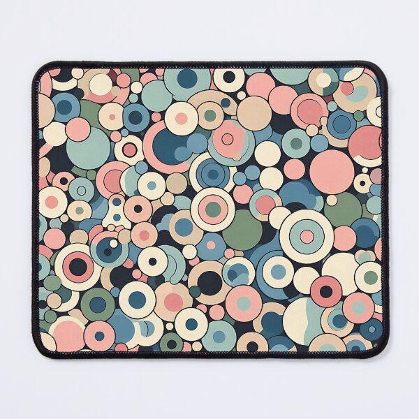 Item preview, Retro Circles Pattern designed and sold by Haji Kamora.