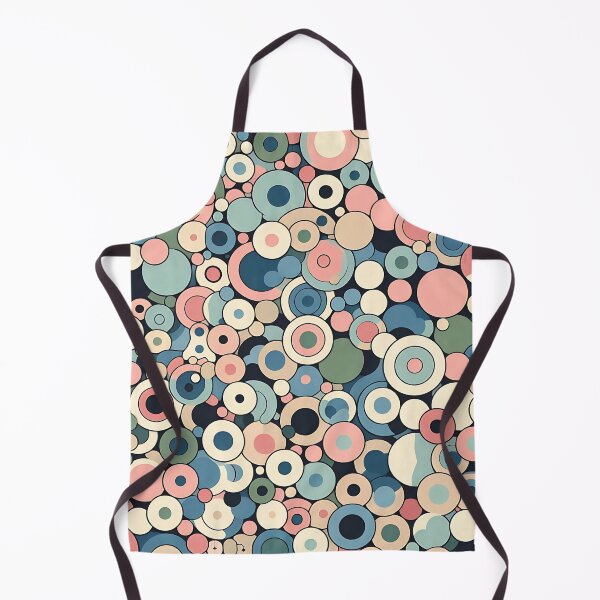 Item preview, Retro Circles Pattern designed and sold by Haji  Kamora.