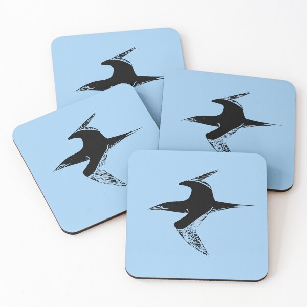 Item preview, Australasian Gannet Black Design  designed and sold by designsasstultd.